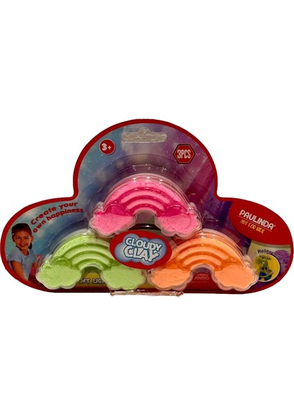 Bfs Paulinda Slime Super Cloudy Clay 3 Parça S00095812
