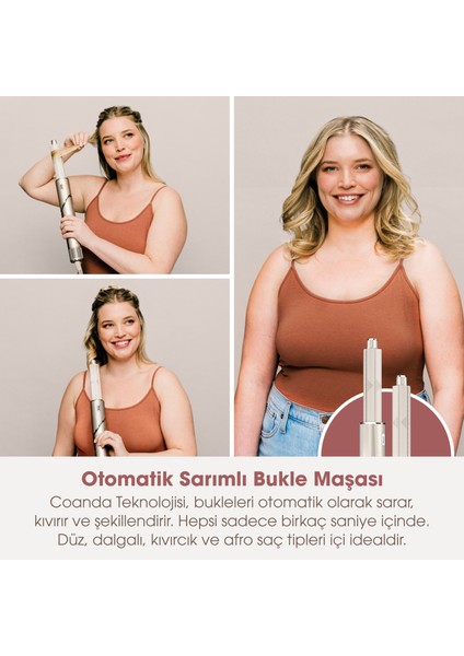 Flexstyle 3-In-1 Saç Kurutma & Şekillendirme Sistemi - Stone fiyatları