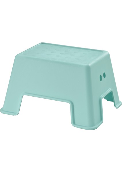 Tabure, Açık Turkuaz, 44X35X25 cm