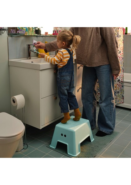 Tabure, Açık Turkuaz, 44X35X25 cm fiyatları