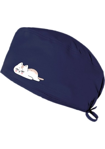 Uykulu Kedi Temalı Doktor Hemşire Hastane Medikal Cerrahi Bone | Cerrahi Bone