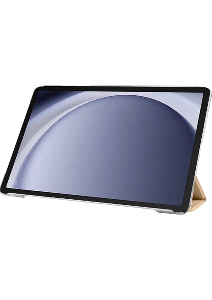 Galaxy Tab A9 Plus Uyumlu Smart Cover Standlı 1-1 Kılıf Gold fırsatları