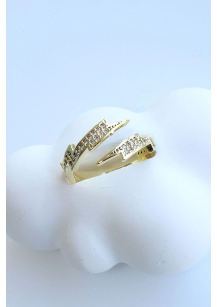 Özel Seri Şimşek Tasarım Ayarlanabilir Kadın Yüzük fiyatları