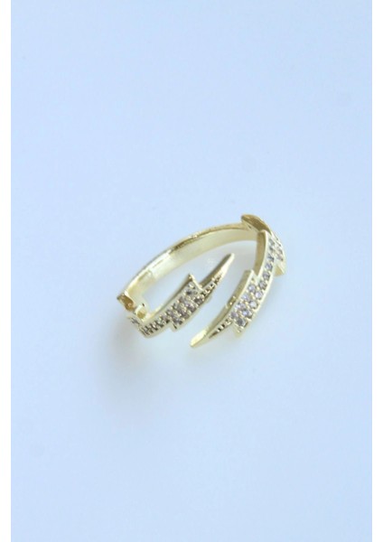 Özel Seri Şimşek Tasarım Ayarlanabilir Kadın Yüzük modelleri