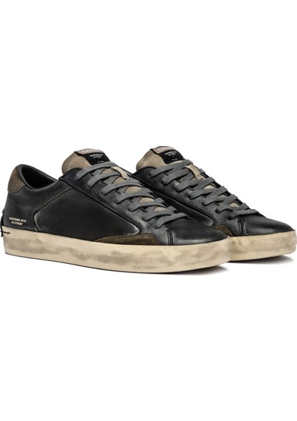 Erkek Sneaker ( Günlük) 11002AA8 Crime London Dıstressed Black fiyatları