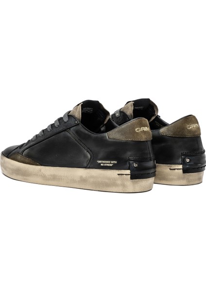 Erkek Sneaker ( Günlük) 11002AA8 Crime London Dıstressed Black modelleri