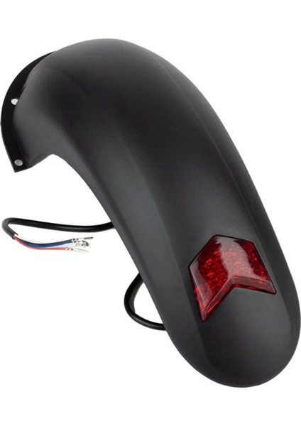 Yakasuma Jaguar Elektrikli Scooter Uyumlu Fren Lambalı Arka Çamurluk