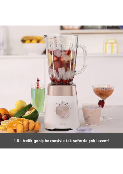 Multiblend Smoothie Blender Krem 1000W fırsatları