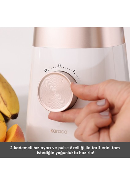 Multiblend Smoothie Blender Krem 1000W indirimleri