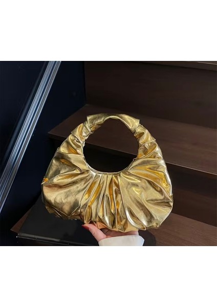Şık Gold El Çantası