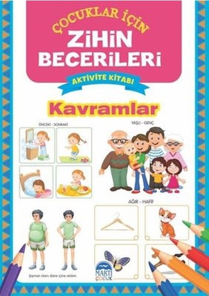 Kavramlar - Çocuklar Için Zihin Becerileri Aktivite Kitabı