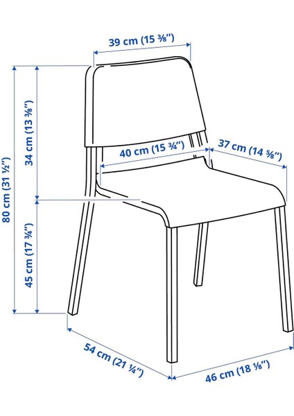 Mutfak Masası Takımı, Siyah, 4 Sandalyeli fırsatları