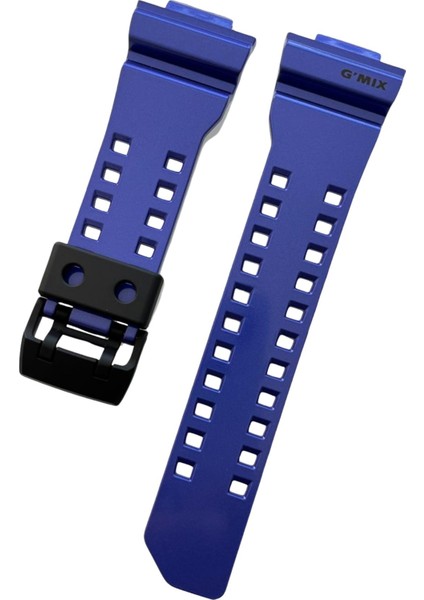 G-Shock GBA-400 Mavi Parlak Orijinal Silikon Saat Kordonu