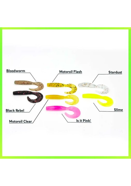 Lifex Orak 52 mm 1.2 gr Silikon Yem modelleri