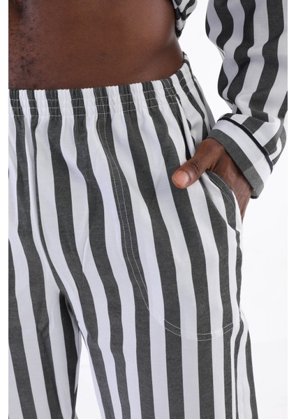 Kocabey 4007 Uzun Kol Çizgili Gaffur Erkek Pijama Takım indirimleri