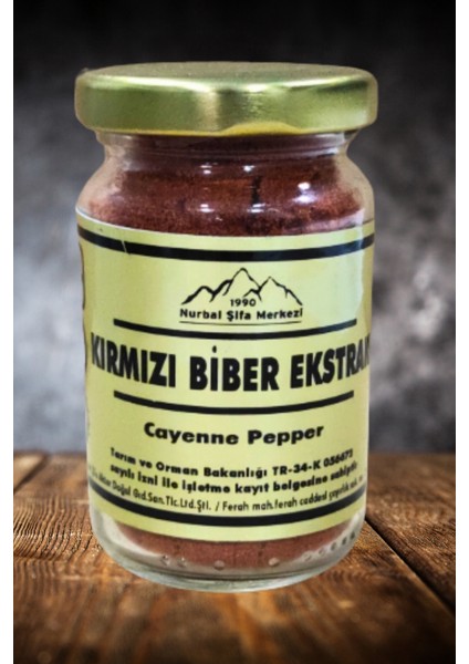 Cayenne Pepper Ekstrak 40 gr