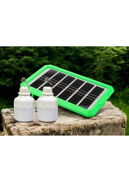 PT-S600 Şarjlı Solar Kamp Seti