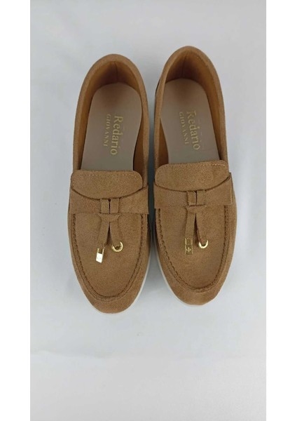 Kadın Sarı Süet Babet modelleri