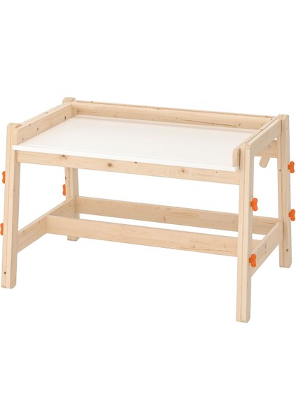 Çocuk Masası, Huş, 92X67 Cm, Ayarlanabilir