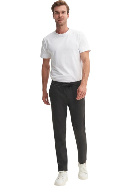 Premium Jogger Ekstra Rahat Fit Viskon Karışımlı PANTOLON-03005