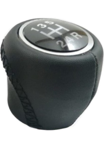 Linea Punto Deri Siyah Vites Topuzu 5 Ileri