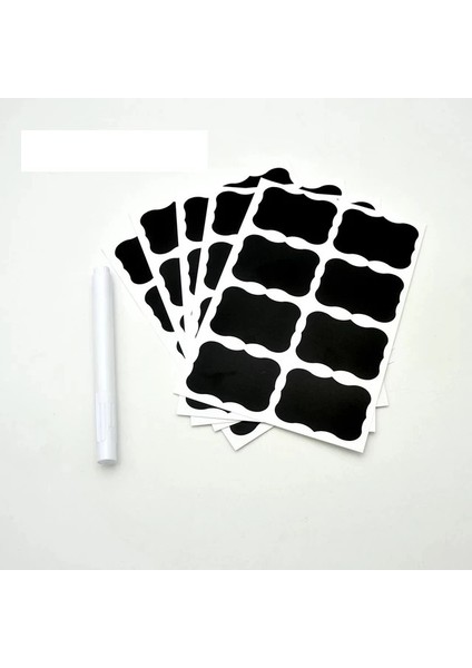 24 Adet Çok Amaçlı Kalemli Etiket - Baharat Etiketi Silinebilir Kolay Yapışkanlı fırsatları