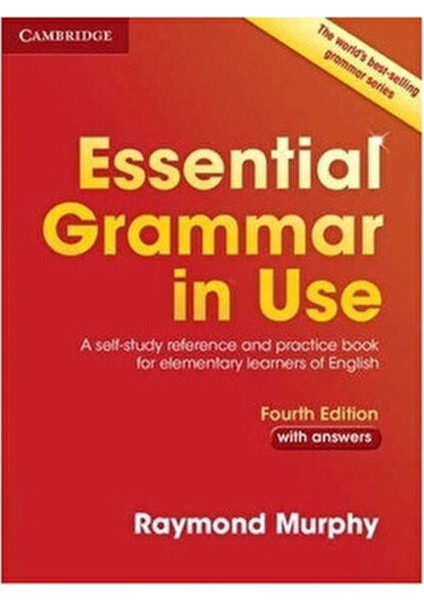 Essential Grammar In Use Raymond Murphy Temel Seviye İngilizce Kitabı fiyatları