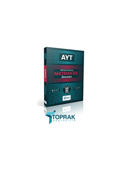 AYT Matematik Deneme Seti 12'li Video Çözümlü 2025 Model Üniversite Hazırlığı fiyatları