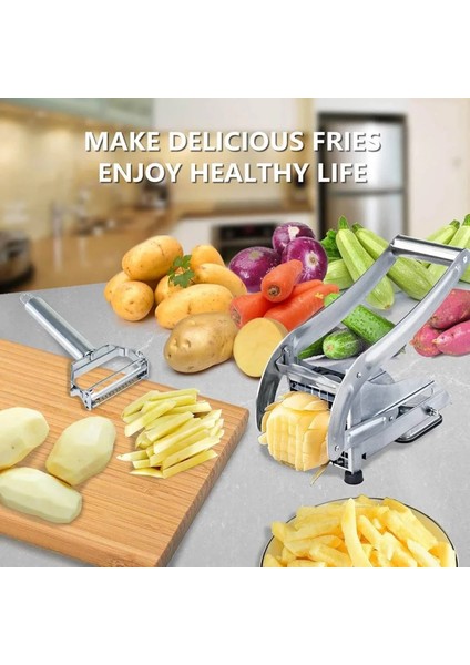 Pratik El Tipi Patates Dilimleyici (4887)