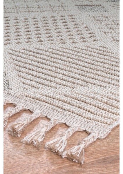 Bukleli Modern Iskandinav Saçaklı Kaymaz Salon Halısı Mutfak Halısı Yolluk indirimleri