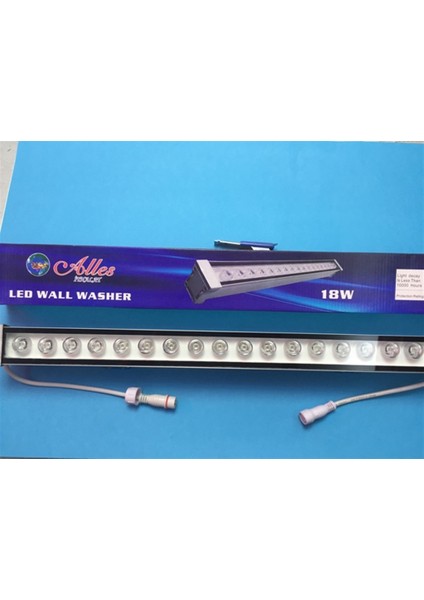 Wallwasher Beyaz 60 cm 18 Watt 220V fiyatları