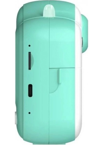 Dijital Video Kayıt Fotoğraf Çocuk Kamerası Anlık Termal Resim Kağıt Baskılı Mavi indirimleri