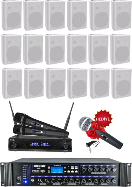 Drt-5 Sütun Hoparlör Mağaza Dükkan Kafe Seslendirme Veokul Anons Sistemi