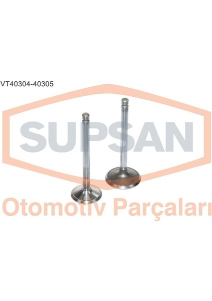 VT40304-40305 - Supap Takımı Kıa Bongo Pregıo K2700 2.7l J2 8V 97-04