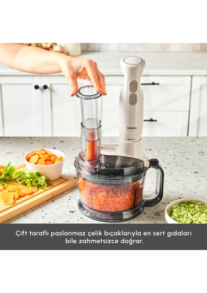 Pro Multimax 6 In 1 Çok Amaçlı Mutfak Robotu Iconic Beige