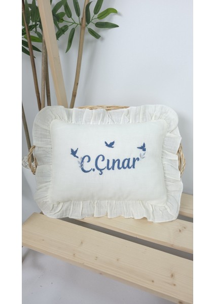 Müslin Yeni Doğan 4katlı Organik %100PAMUK Kişiye Özgü Nakışlı Hastane Çıkış Seti-3'lü Kuş Model fiyatları