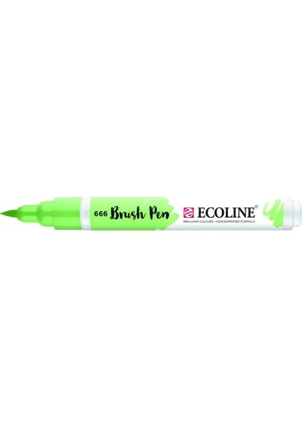 Ecoline Brush Pen Fırça Uçlu Kalem 666 Pastel Green