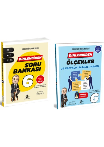 6. Sınıf Dinlendiren Soru Bankası ve Ölçekler 36 Haftalık Sarmal Tarama