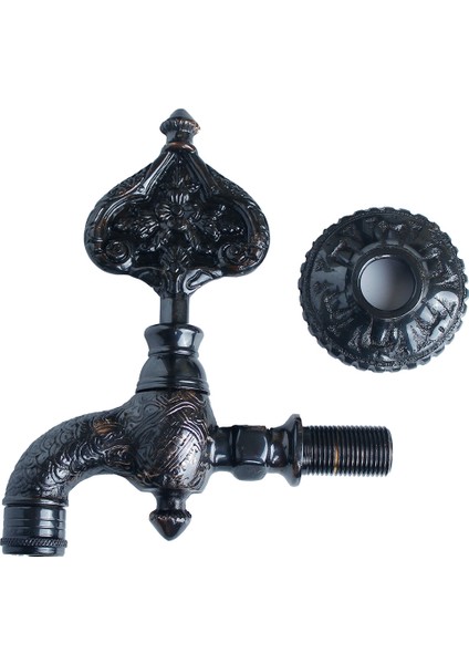 Desenli Perlatörlü Bakır Oksit Osmanlı Musluk modelleri