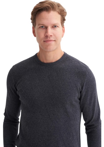 Slim Fit Soft Touch Basic Bisiklet Yaka Kazak- modelleri