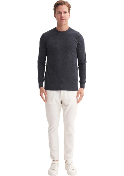 Slim Fit Soft Touch Basic Bisiklet Yaka Kazak- fırsatları