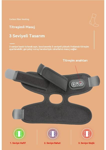 Elektrikli Isıtmalı Titreşimli Bilek Destek Bandı Masaj Cihazı (Yurt Dışından) indirimleri