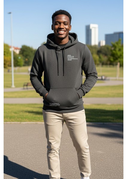 Juan Kapüşonlu Erkek Sweatshirt Antrasit fiyatları
