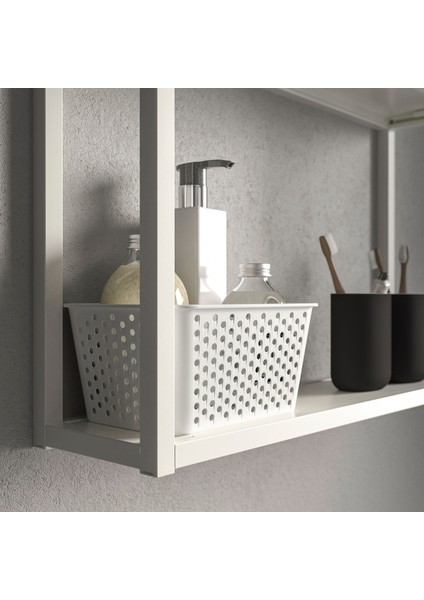 Sepet, Beyaz, 15X20X10 cm fırsatları