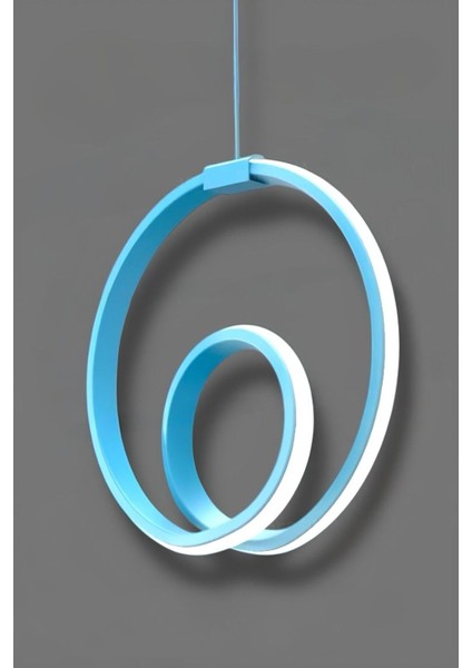 Perla Mavi Kumandalı 3 Renk Modern Sarkıt LED Avize indirimleri