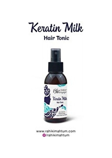 Keratin Milk Saç Tonic Dökülme Karşıtı Nemlendirici 100 ml Kadınlar İçin indirimleri