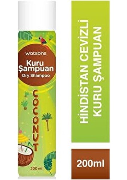 Kuru Şampuan Coconut Arındırıcı Etki 200 ml 2'li Set Kadınlar İçin fiyatları