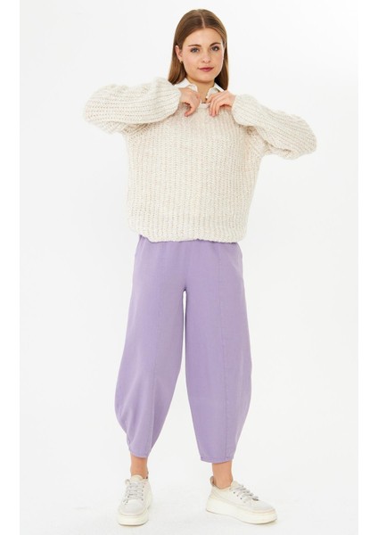 Triko Kazak Taş Oatmeal Chunky Knit Sweater fiyatları