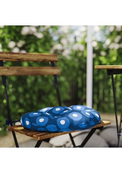 Katlanabilir Sandalye, Siyah-Kahverengi, Klösan Koyu Mavi fiyatları