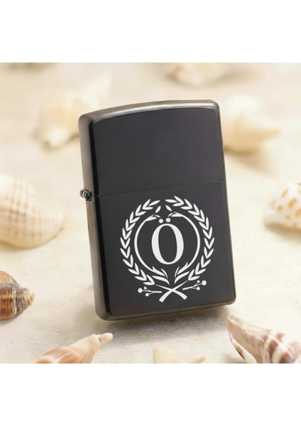 Ö Harfli Kişiye Özel Harf Baskılı Benzinli Çakmak
